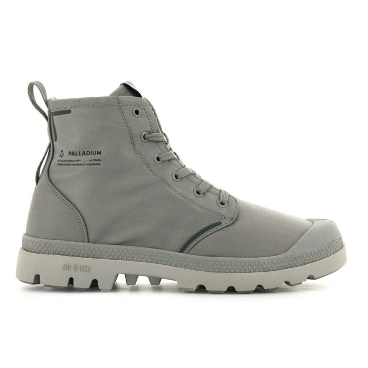 Dámské Boty Palladium Pampa Lite+ Recycle WP+ Šedé | CZ UZH-26S